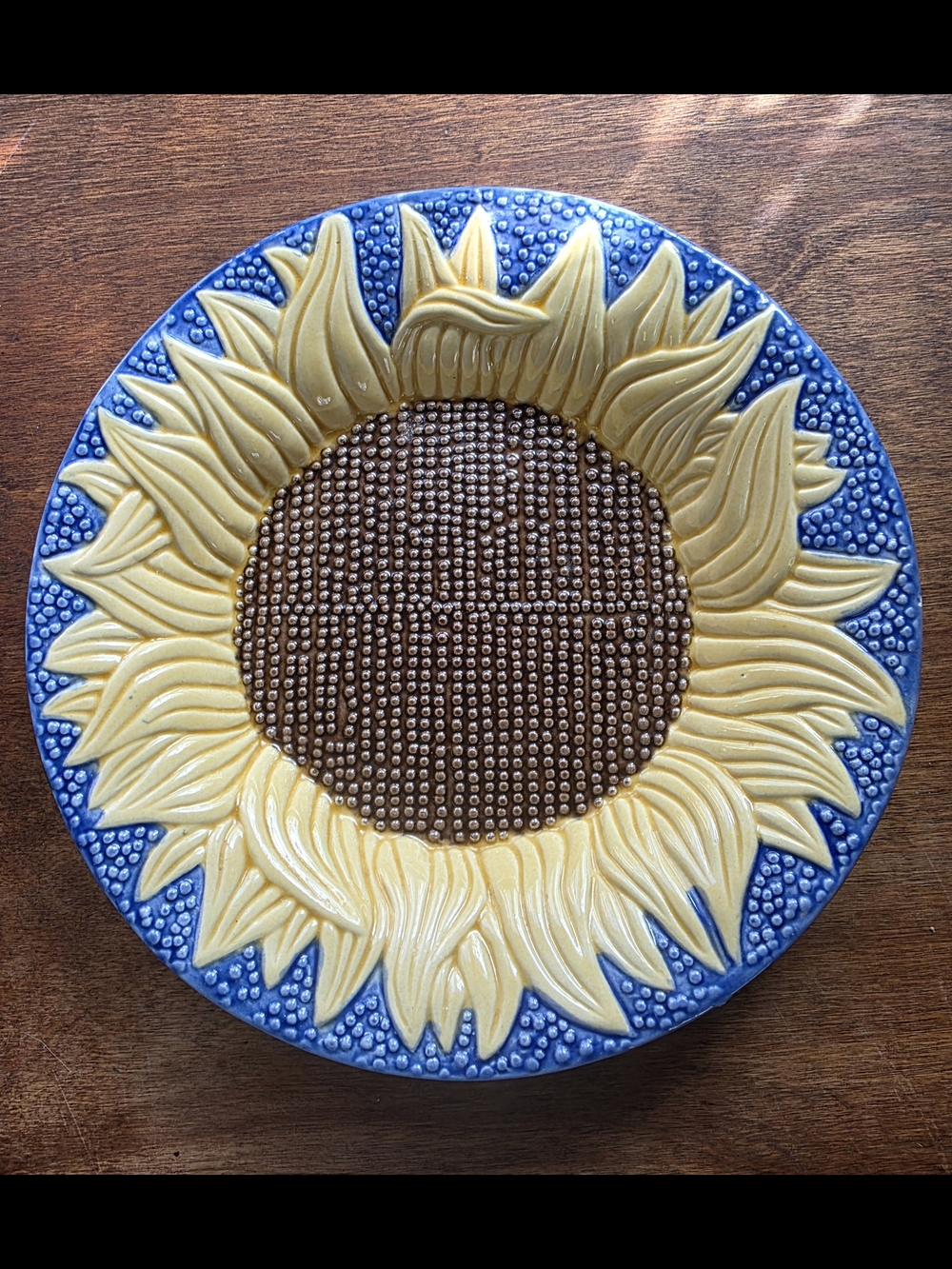 Sunflower Bowl - Very Pretty! Metropolitan Museum of Art Sunflower 9.5” Bowl